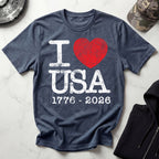 I Heart USA 250 Vintage Gym T-Shirt