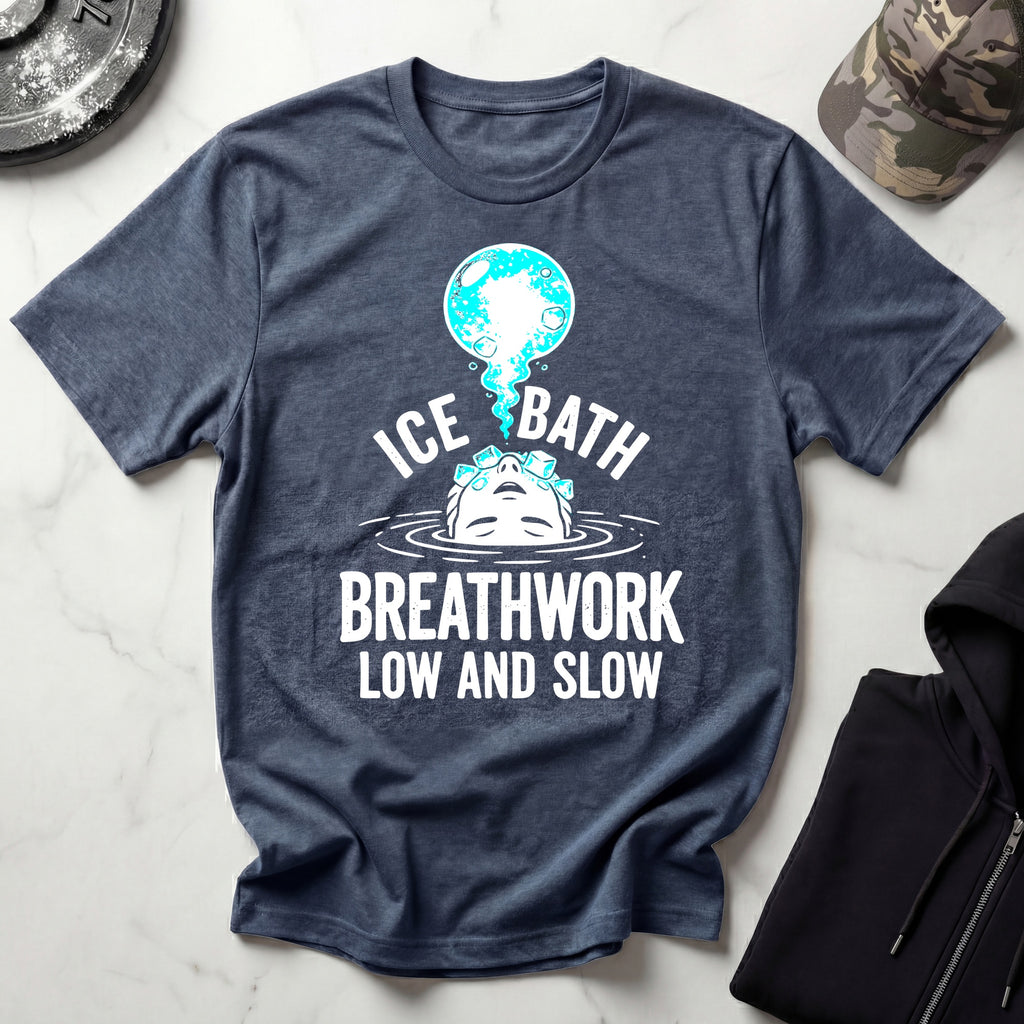 Ice Bath Breathwork Gym T-Shirt