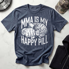 MMA Is My Happy Pill Vintage Gym T-Shirt