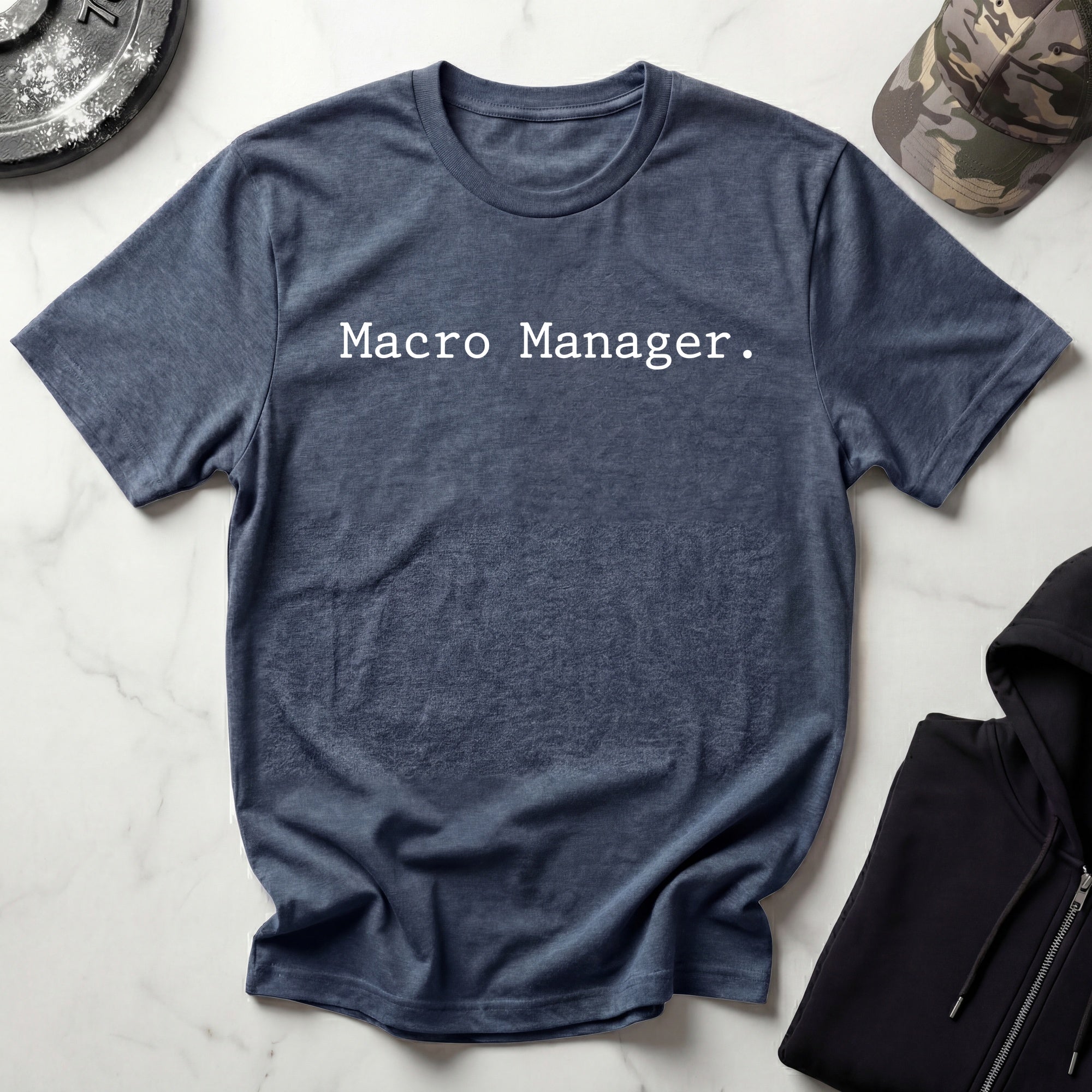 Macro Manager Typographic Gym T-Shirt