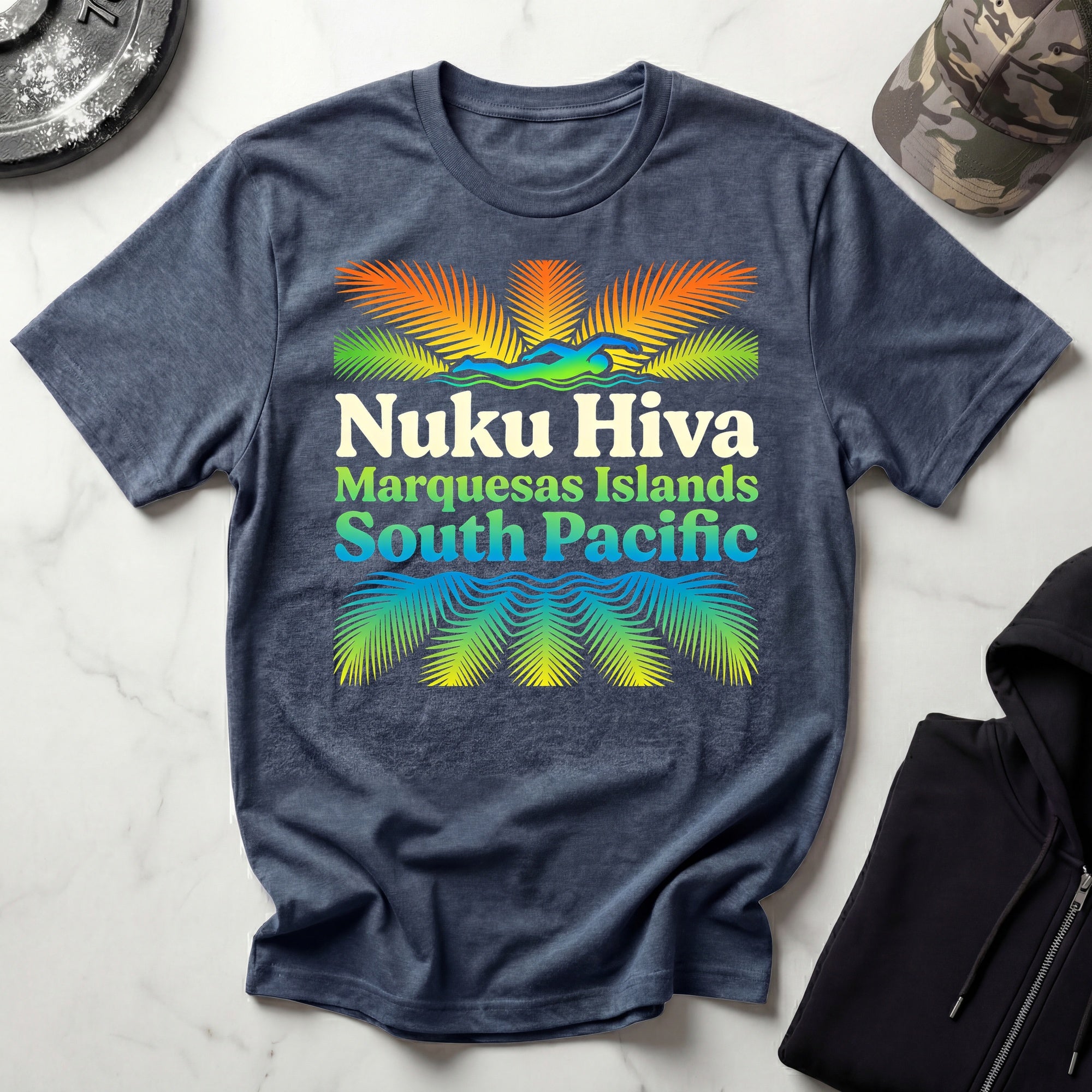 Nuku Hiva Vintage Gym T-Shirt