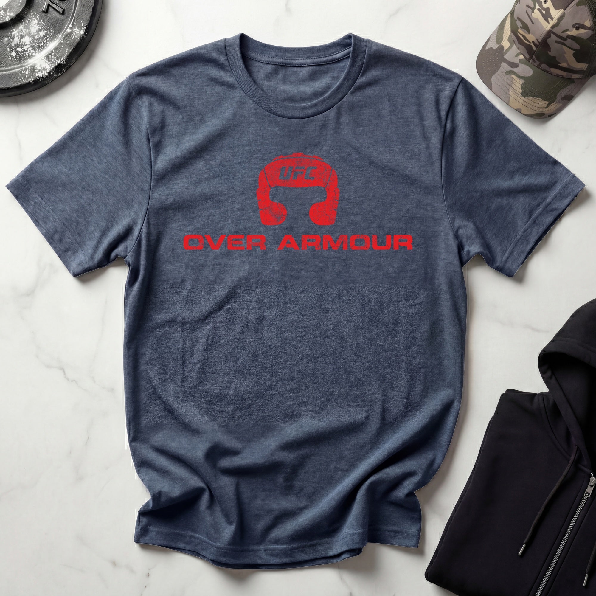 MMA Over Armour Gym Vintage Gym T-Shirt