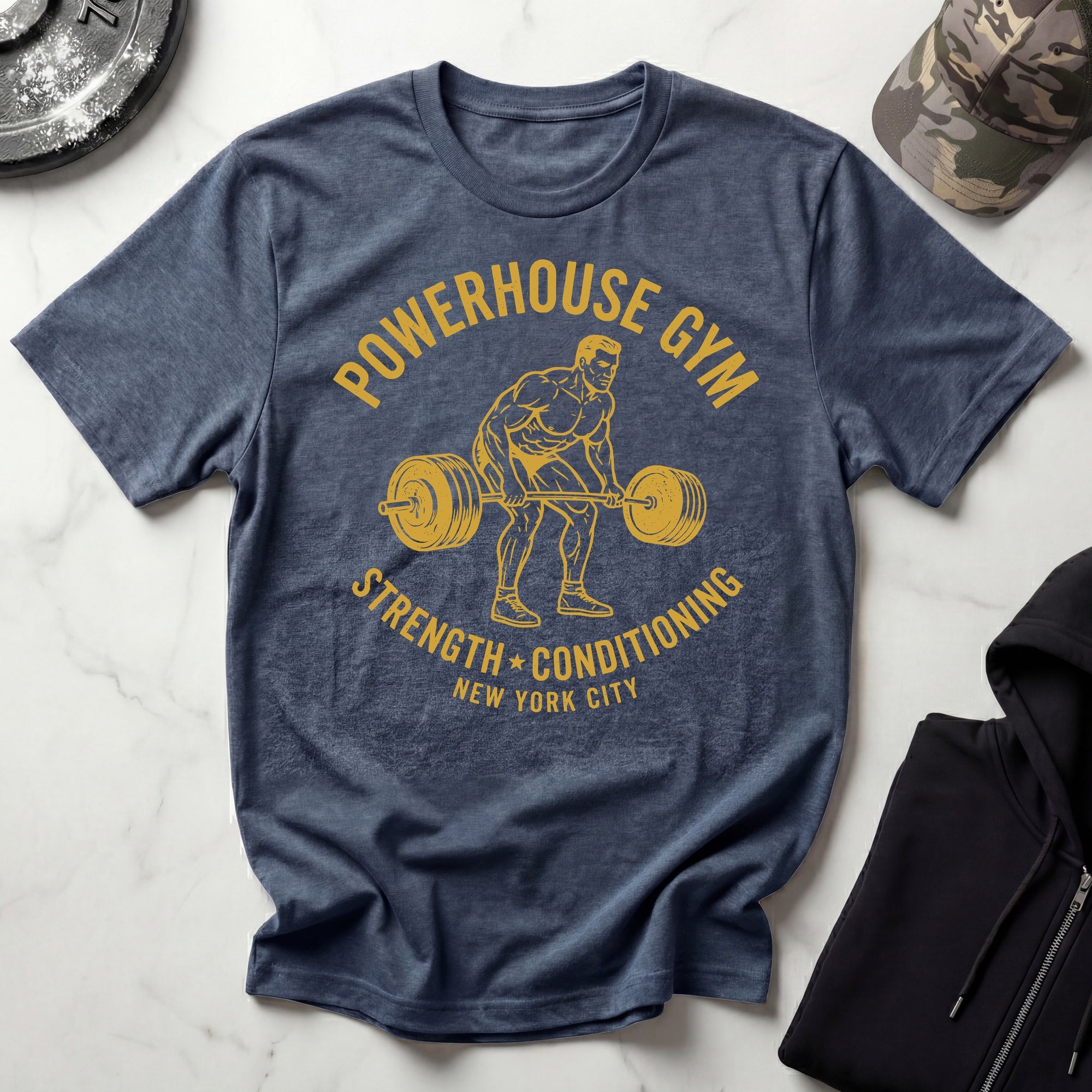 Powerhouse Gym NYC Vintage Gym T-Shirt