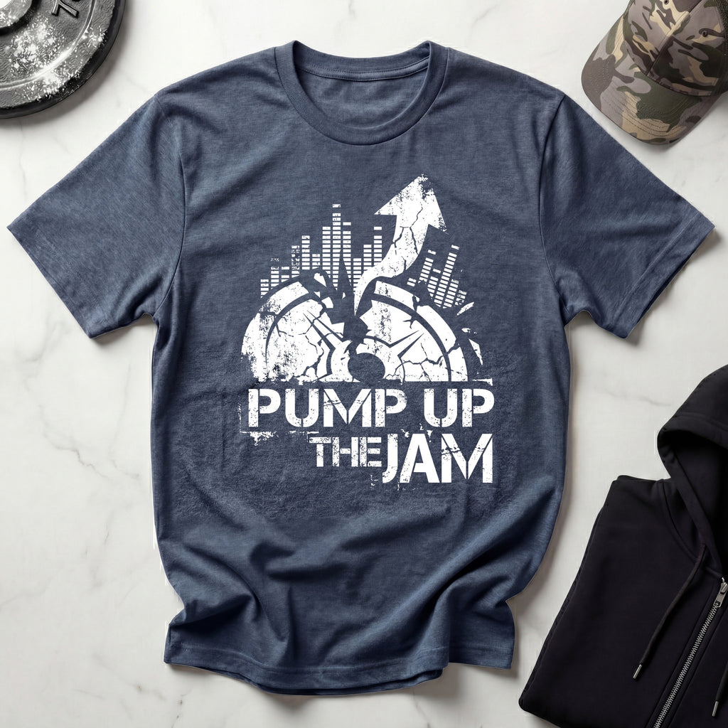 Pump Up Retro Gym Tee-Shirt