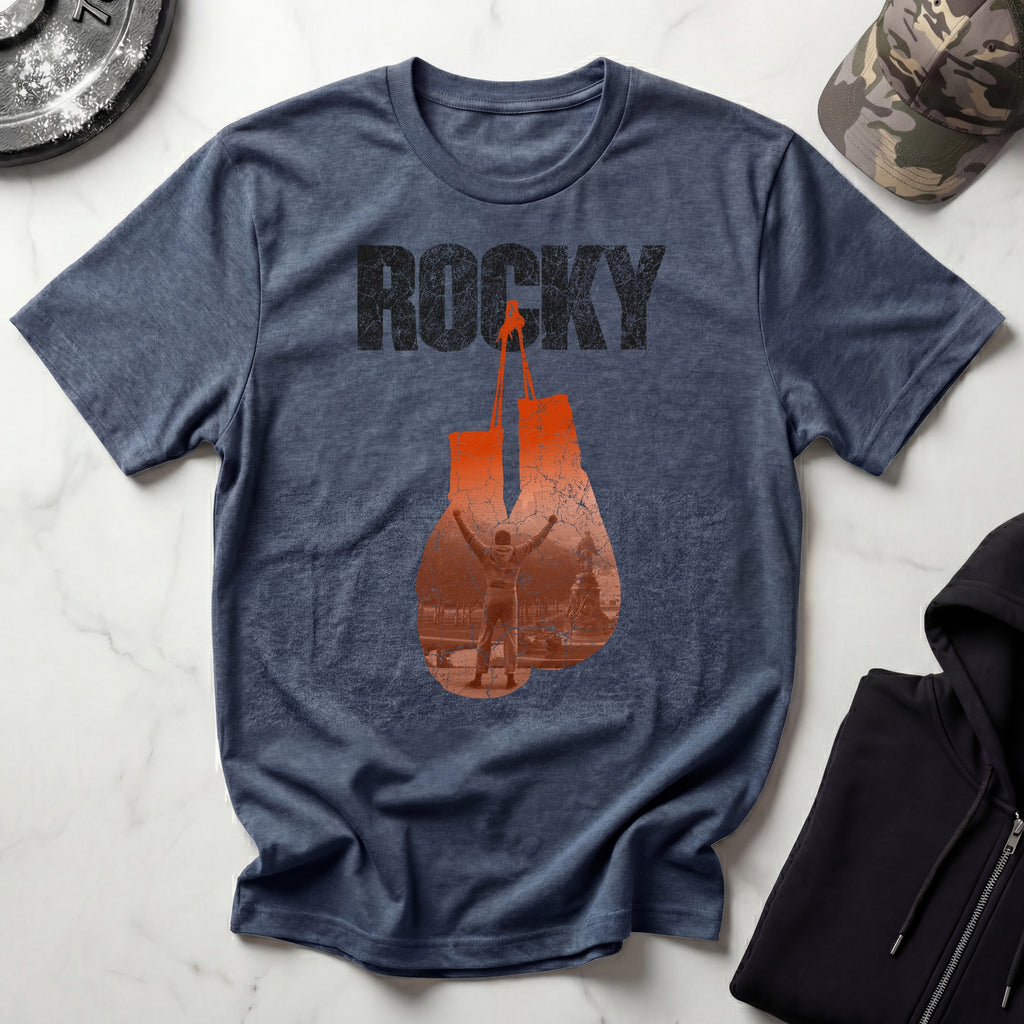 Rocky Fan Art Retro Gym T-Shirtt