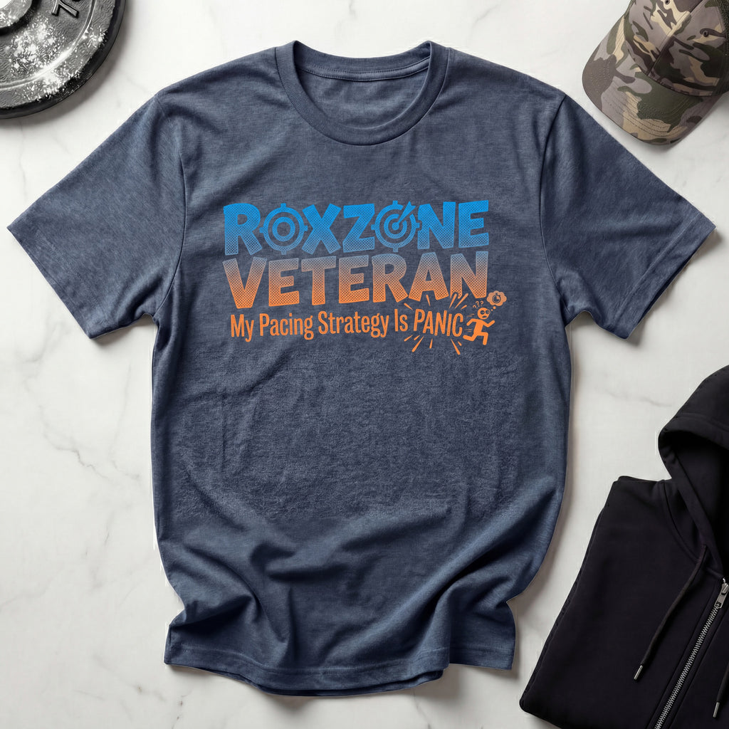 Roxzone Veteran Graphic Gym T-Shirt