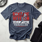 Roxzone Veteran Split Time Traveller Gym T-Shirt