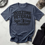 Roxzone Veteran Split Time Traveller Dark Gym T-Shirt