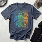 Roxzone Veteran Pacing Stategy Panic Gym T-Shirt