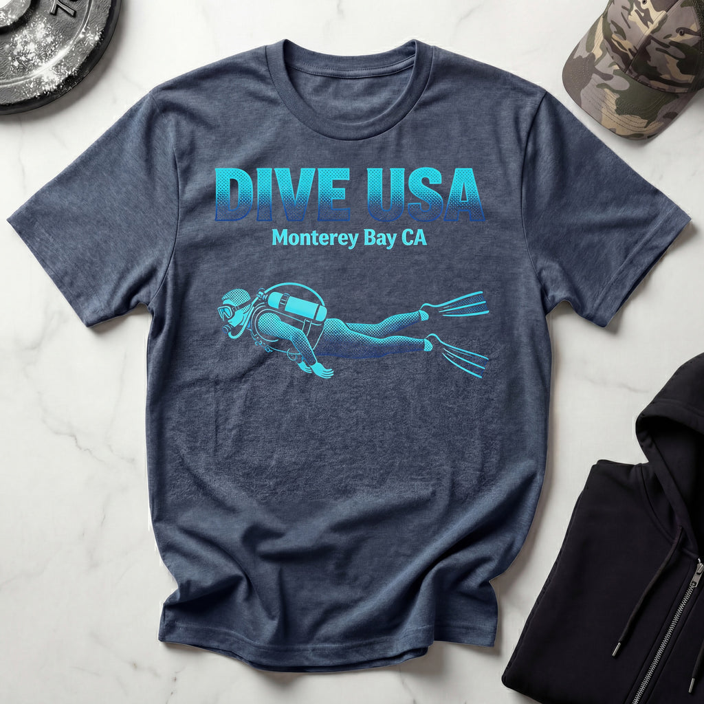 Dive Monterey Bay Gym T-Shirt