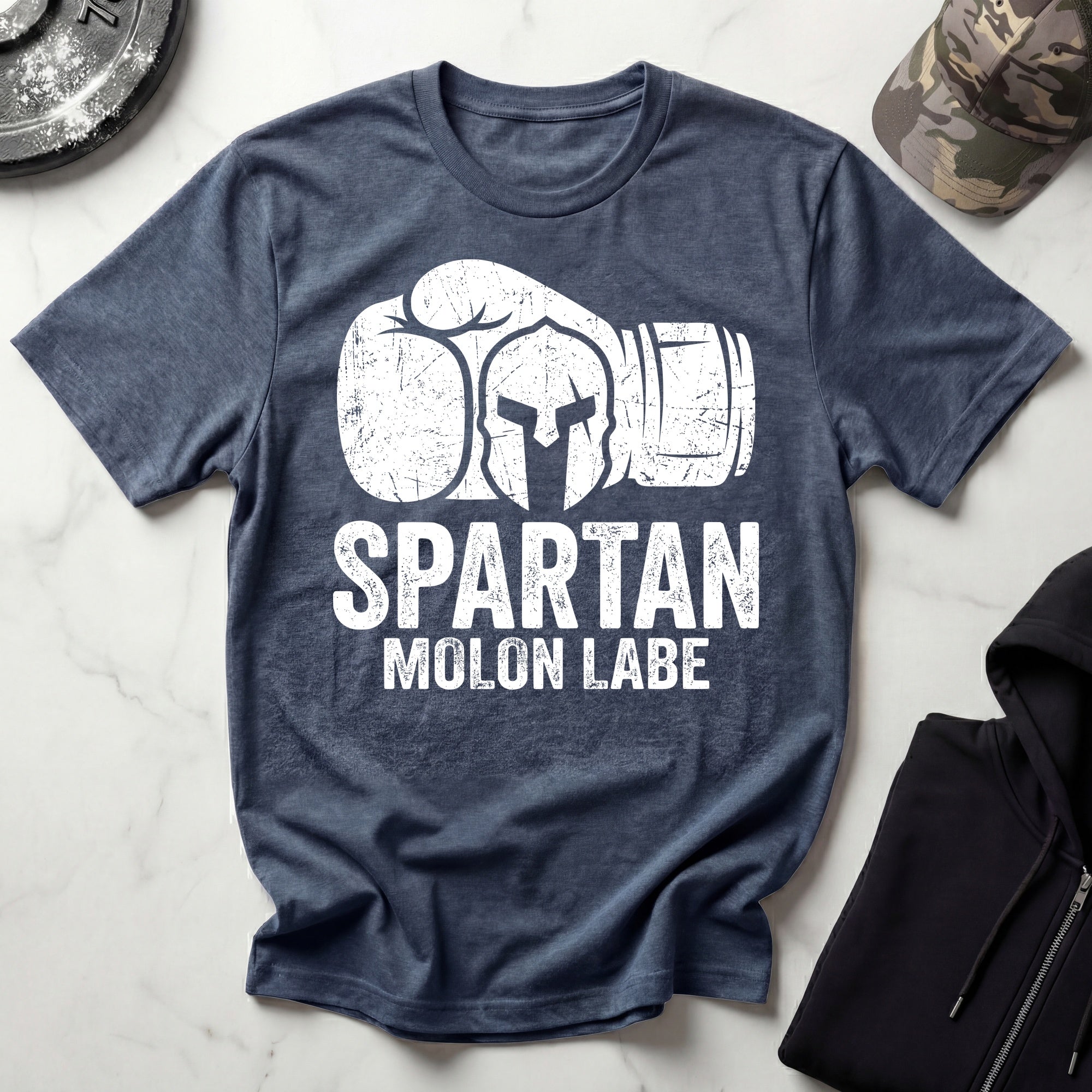 Molon Labe Boxing Gym T-Shirt