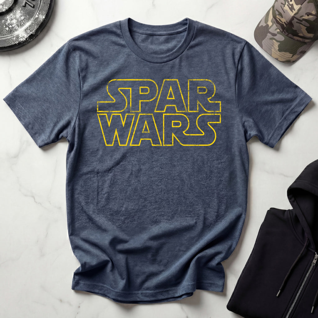 Spar Wars Outline Vintage Gym T-Shirt