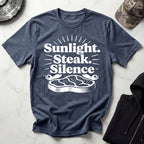Sunlight Steak Silence Vintage Gym T-Shirt