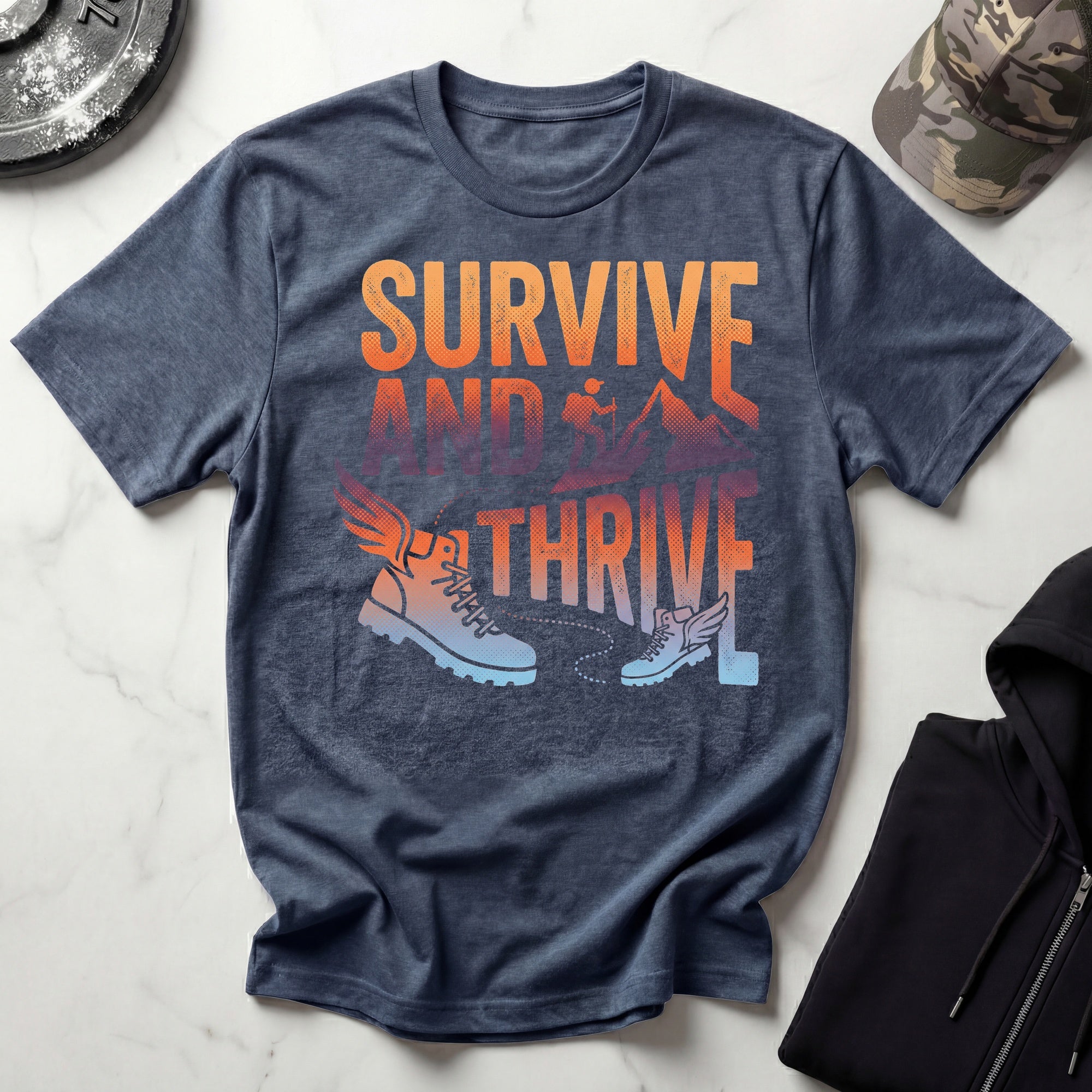 Survive And Thrive Hiking T-Shirt