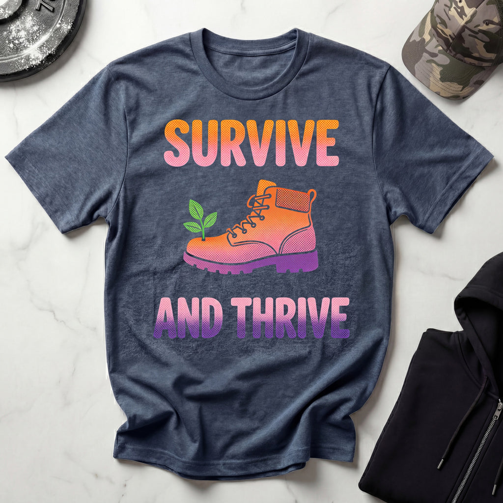 Survive And Thrive Hiker T-Shirt