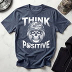 Think Positive Military Training Mindset Gym T-Shirt