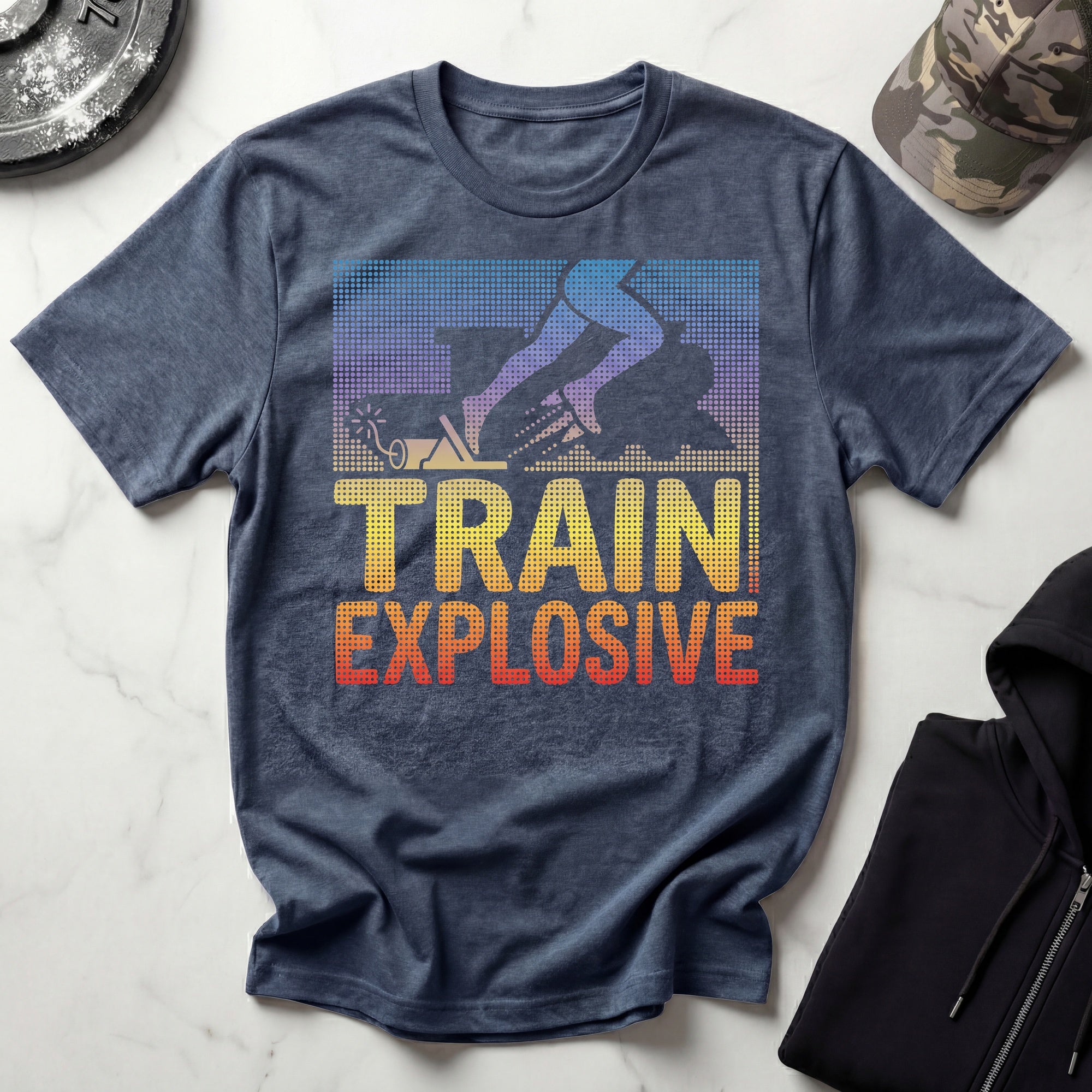 Sprint Train Explosive Gym T-Shirt