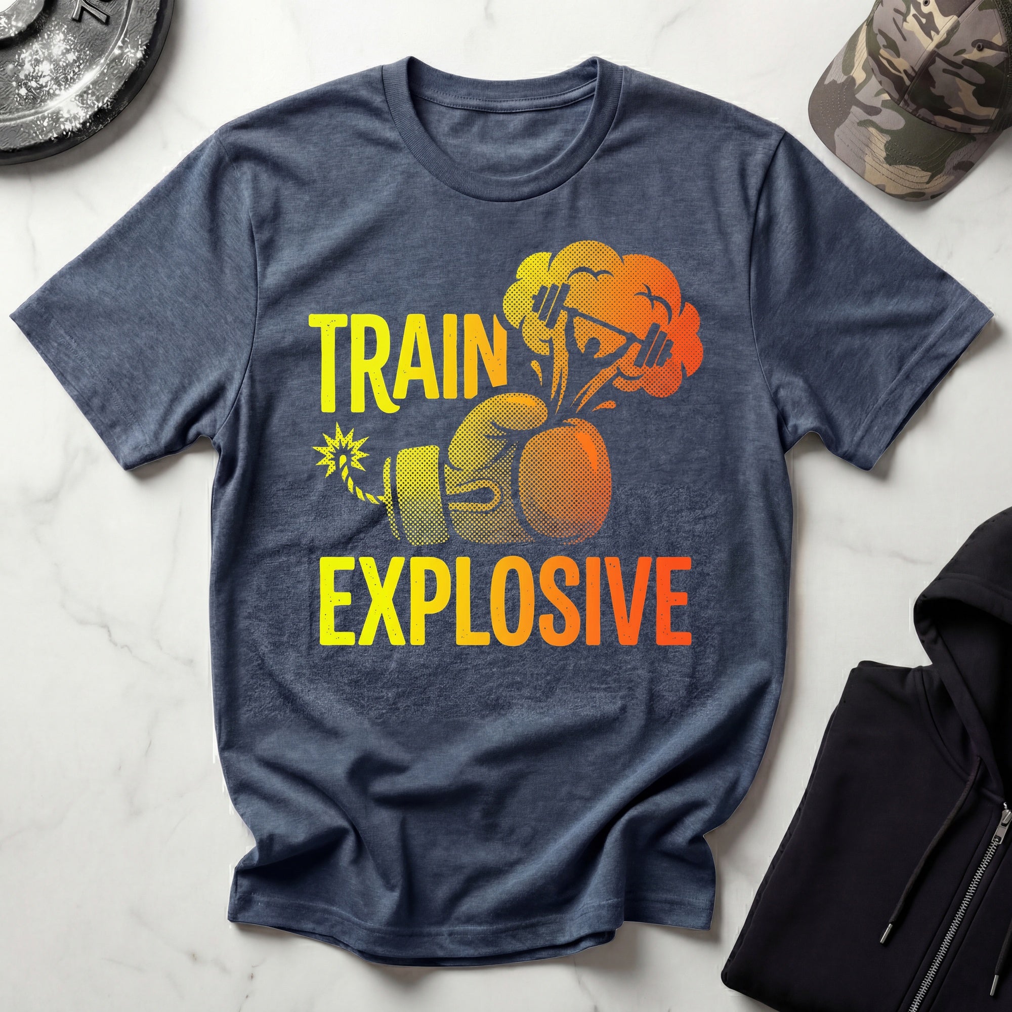 Explosive Boxing Workout Gym T-Shirt
