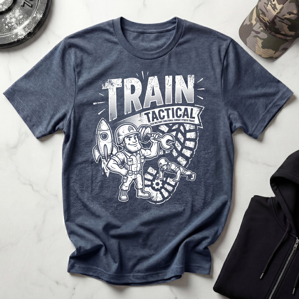 Train Tactical Boot Camp Gym T-Shirt
