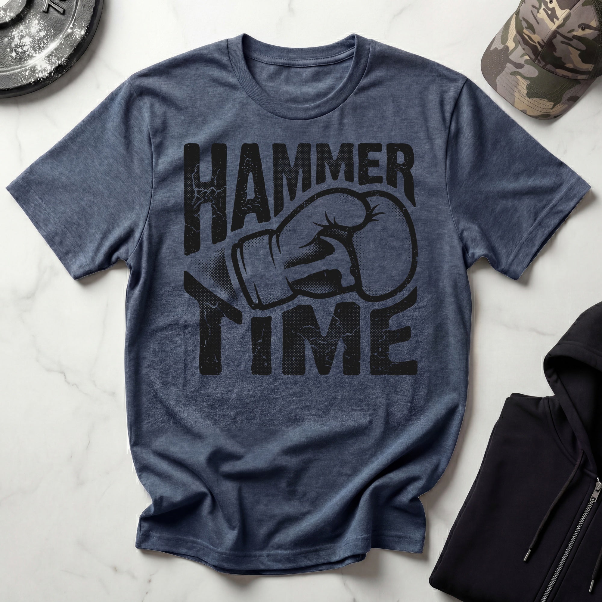 Hammer Time Boxing Vintage Gym T-Shirt