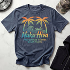 Vintage Nuku Hiva Island Gym T-Shirt