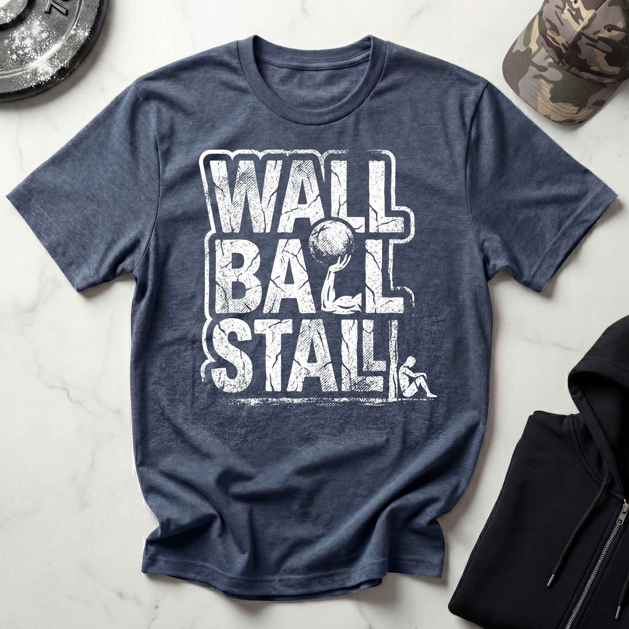 Wall Ball Stall Vintage Gym T-Shirt