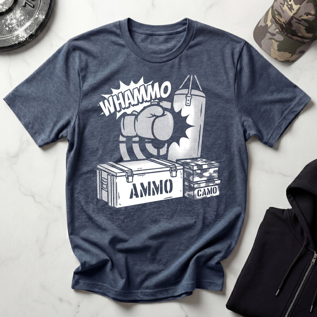 Whammo Military Boxing Gym T-Shirt