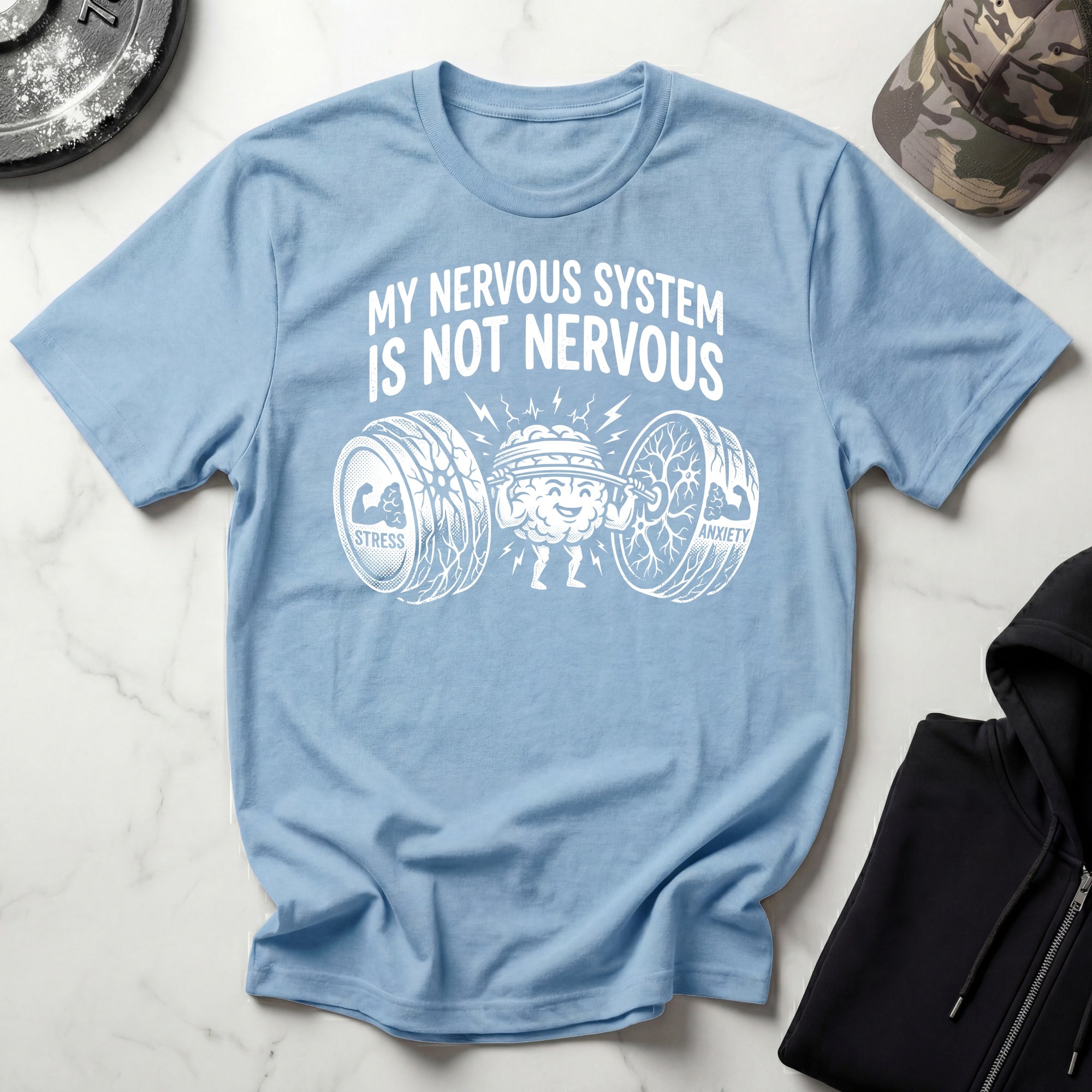 Not Nervous System Gym T-Shirt