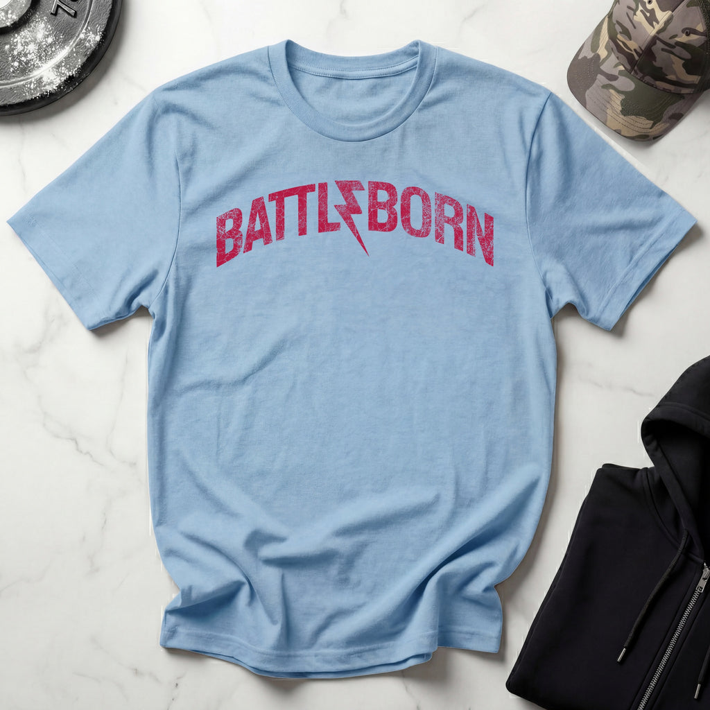 Battle Born Killer Retro Gym T-Shirt