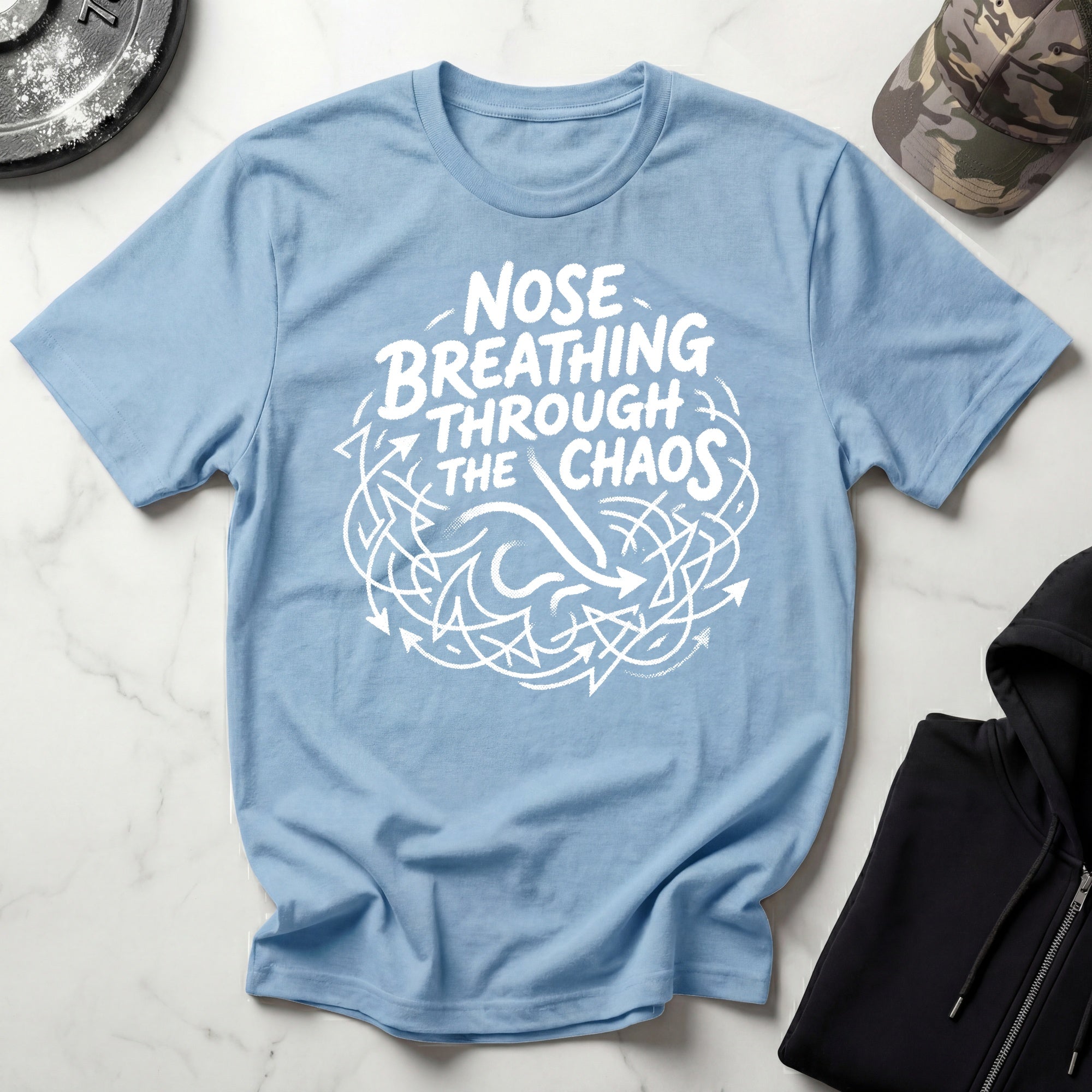 Nose Breathing Chaos Gym T-Shirt