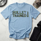 Camo Bullet Trained Graphic Gym T-Shirt