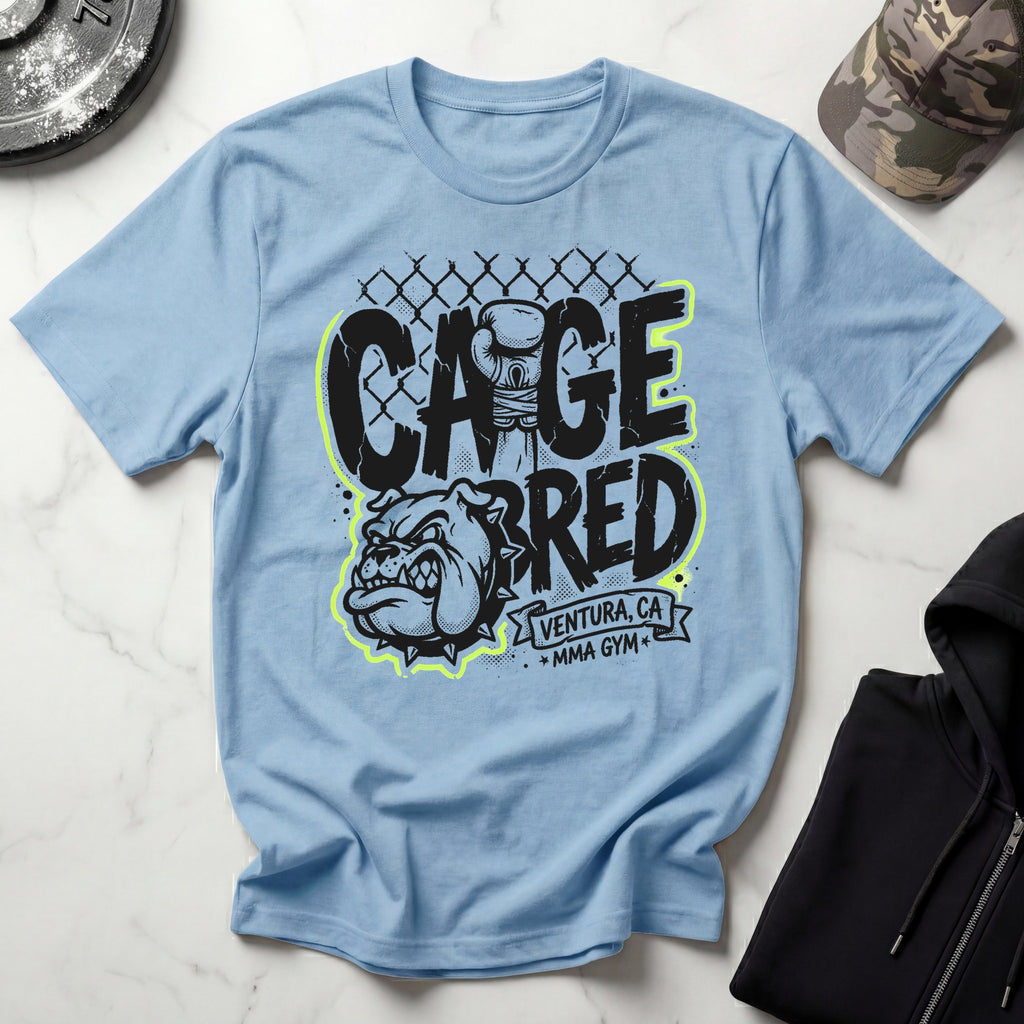 Cage Bred MMA Ventura Gym T-Shirt