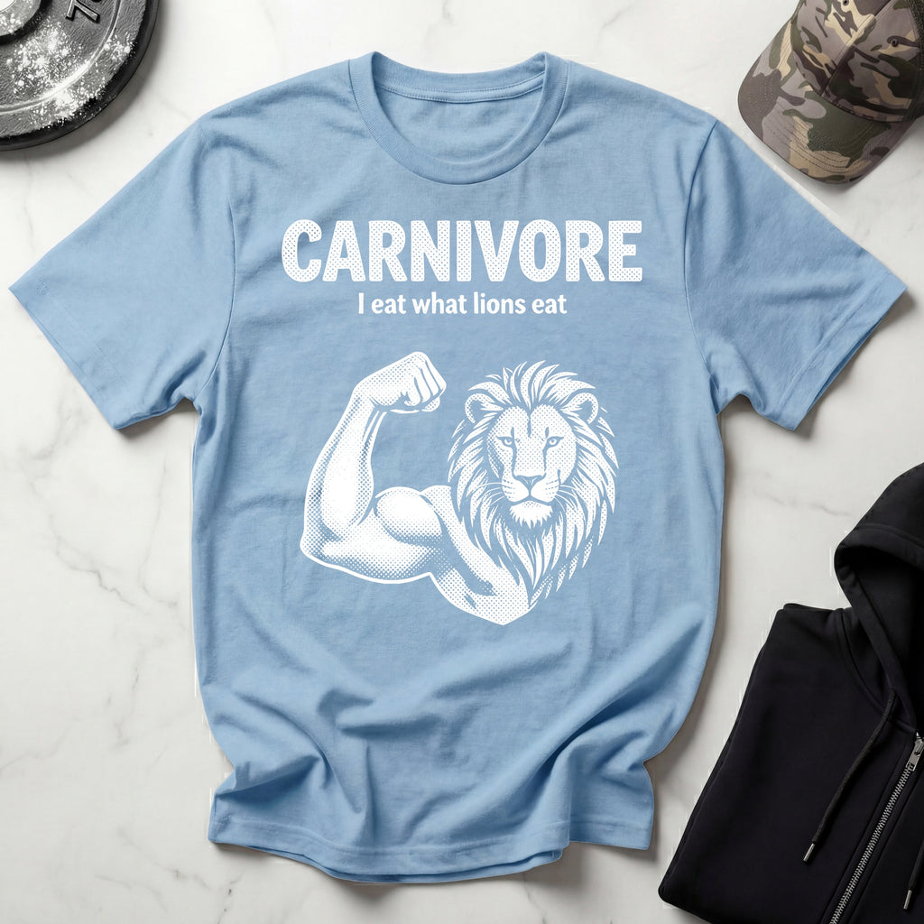 Carnivore I Eat What Lions Eat Gym T-Shirt