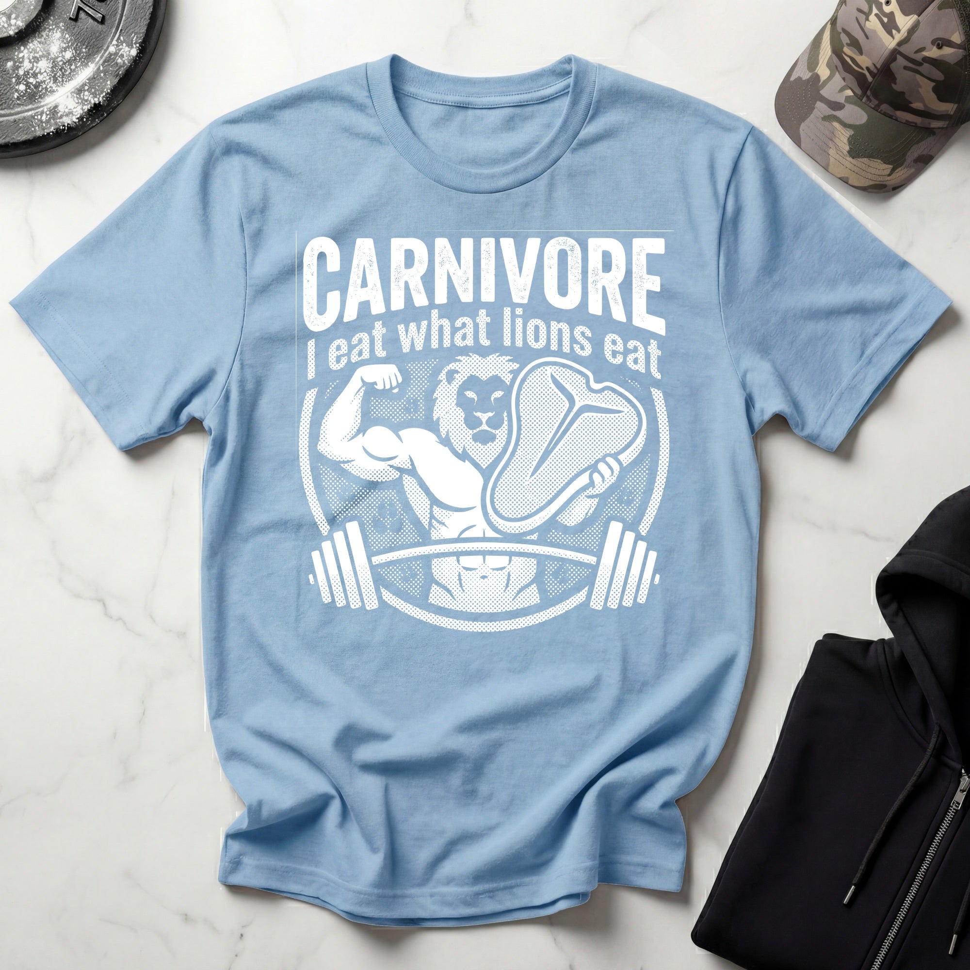 Carnivore Weights Workout Gym T-Shirt