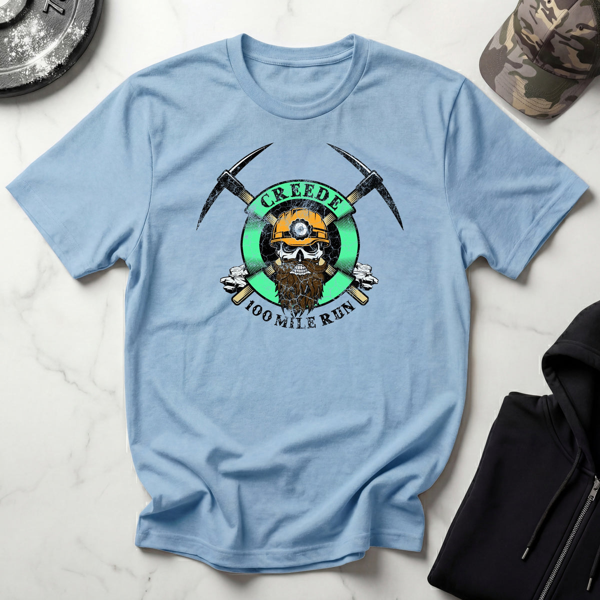 Creede 100 Mile Retro Graphic Gym T-Shirt