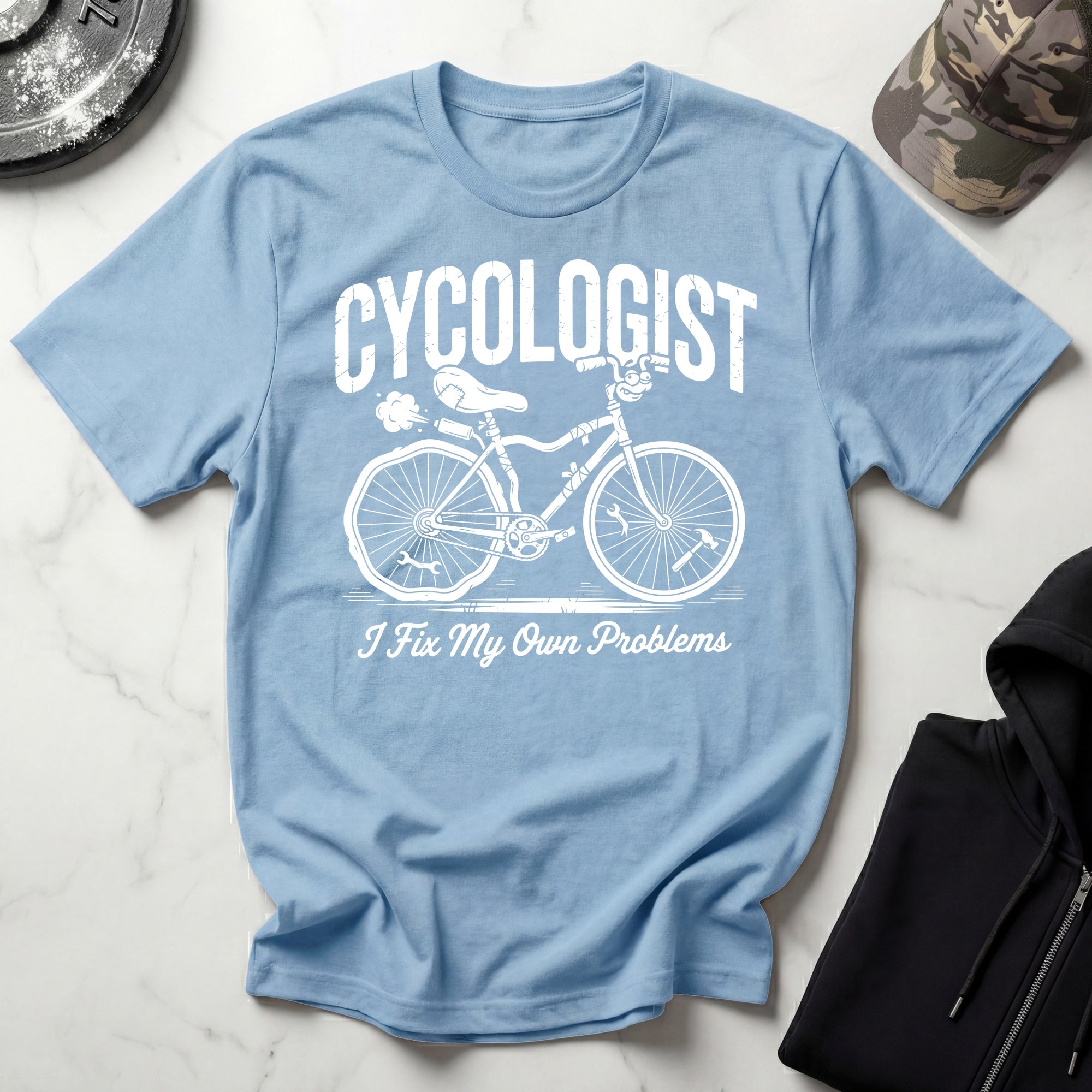 Cycologist Vintage Cycling Gym T-Shirt
