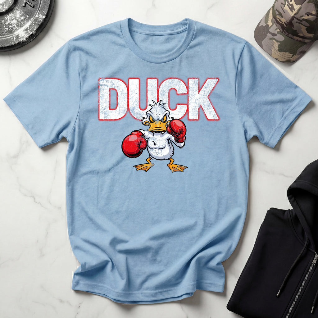 DUCK Boxer Graphic Vintage Gym T-Shirt