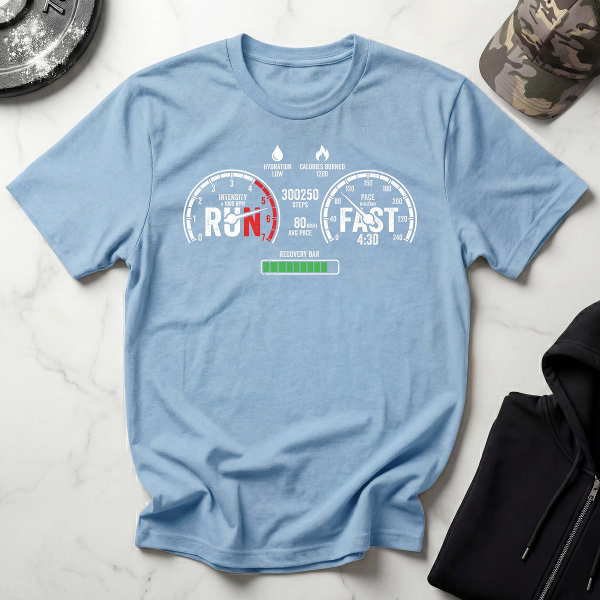 Dashing Board Vintage Gym T-Shirt