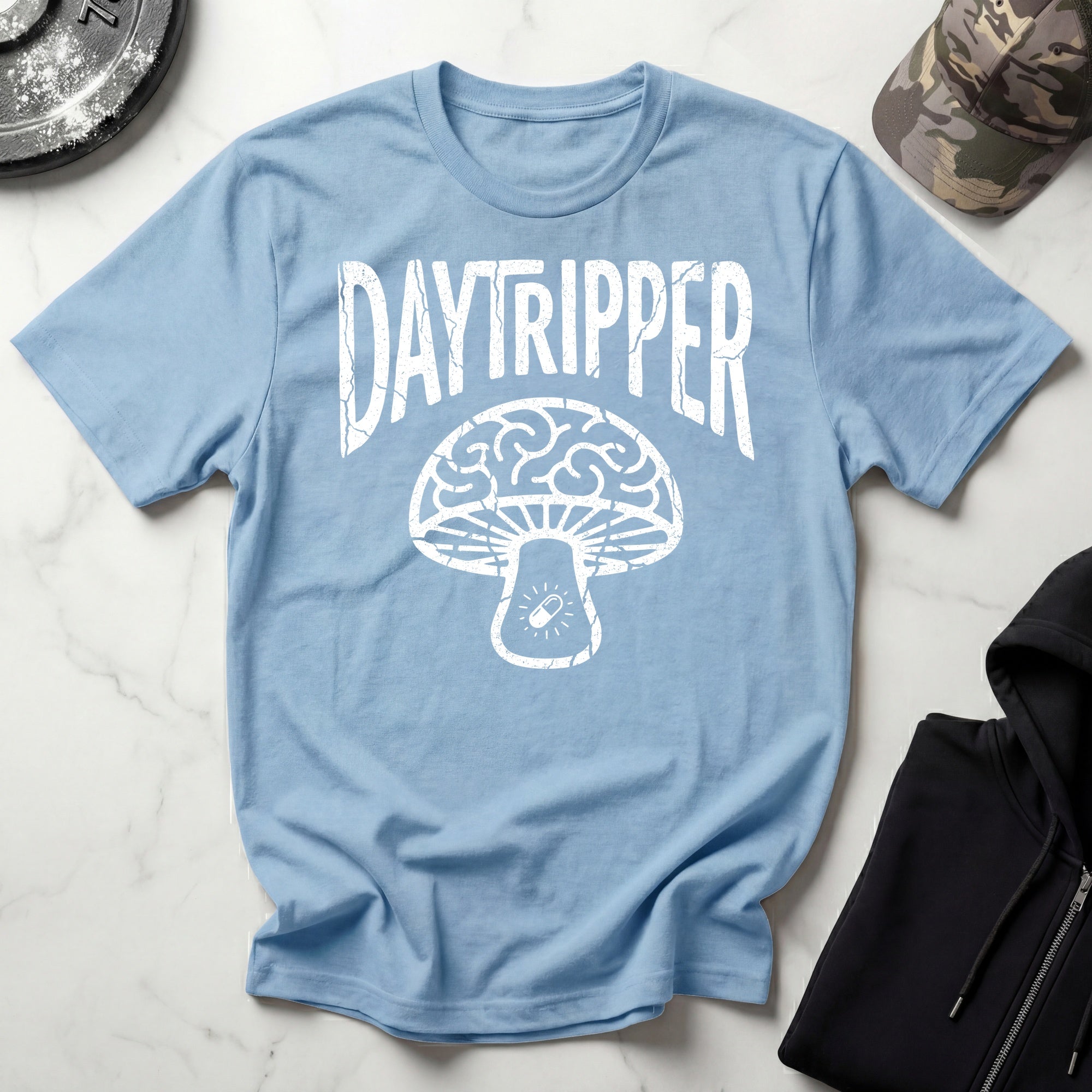 DayTripper Mushroom Microdose Graphic Gym T-Shirt
