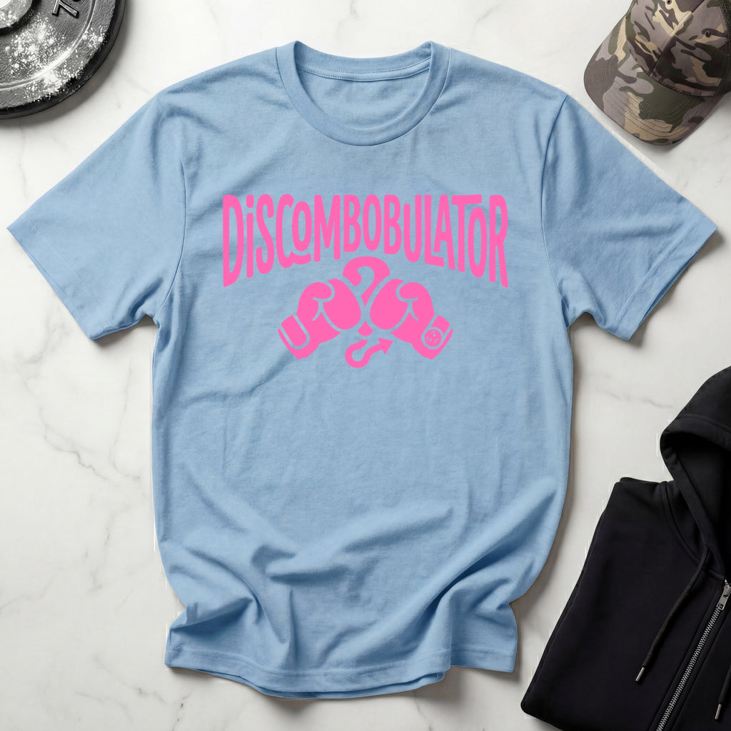 Discombobulator Boxing Pink T-Shirt