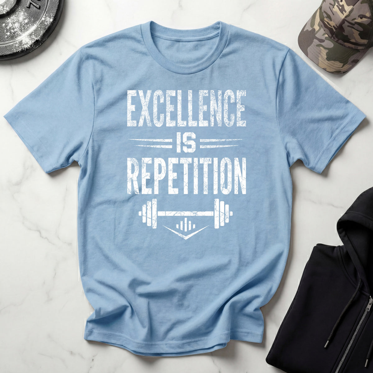 Excellence Reps Retro Gym T-Shirt