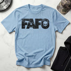 FAFO Skull Vintage Graphic Gym T-Shirt