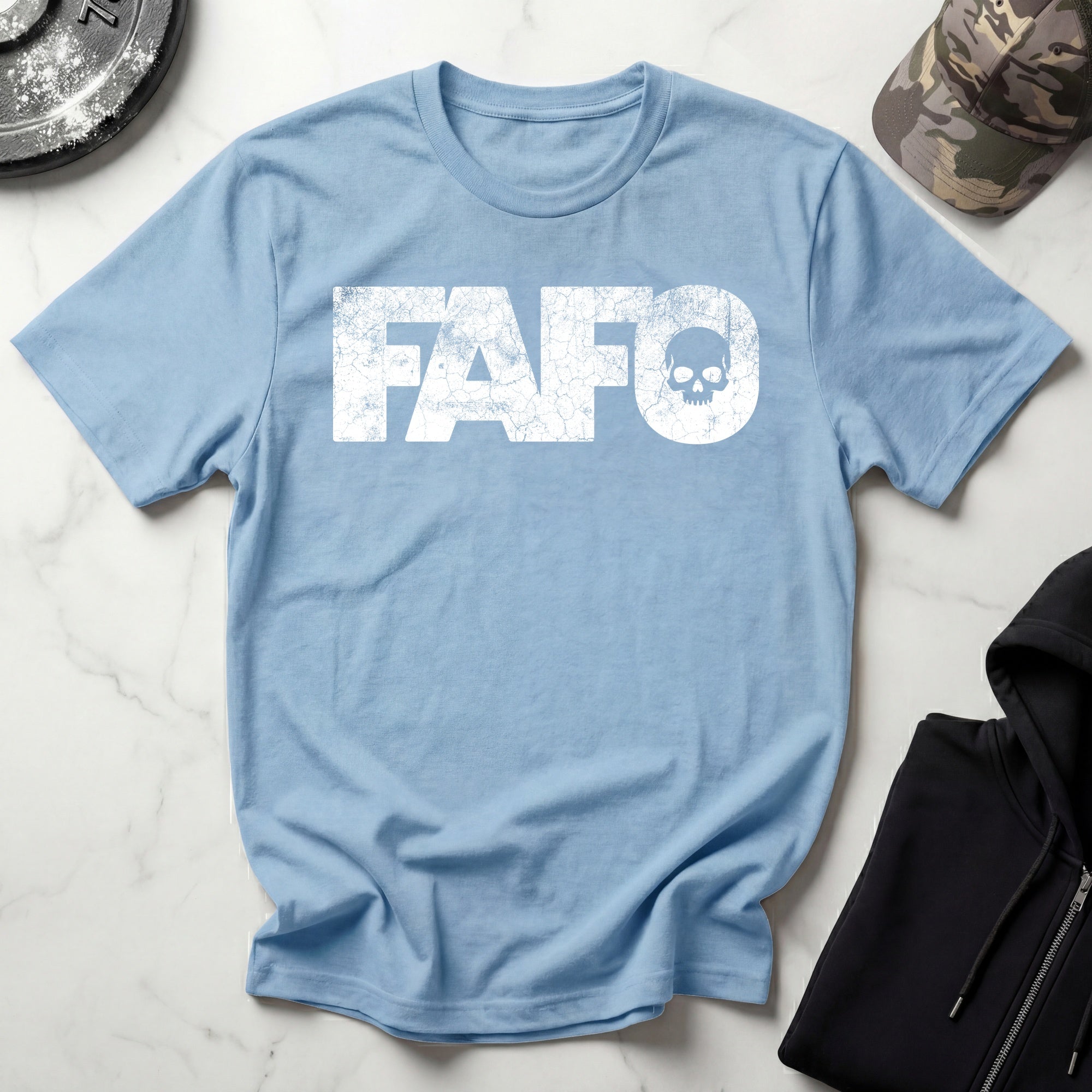 FAFO Skull Vintage Gym T-Shirt