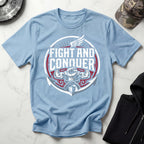 Fight and Conquer Boxing MMA T-Shirt