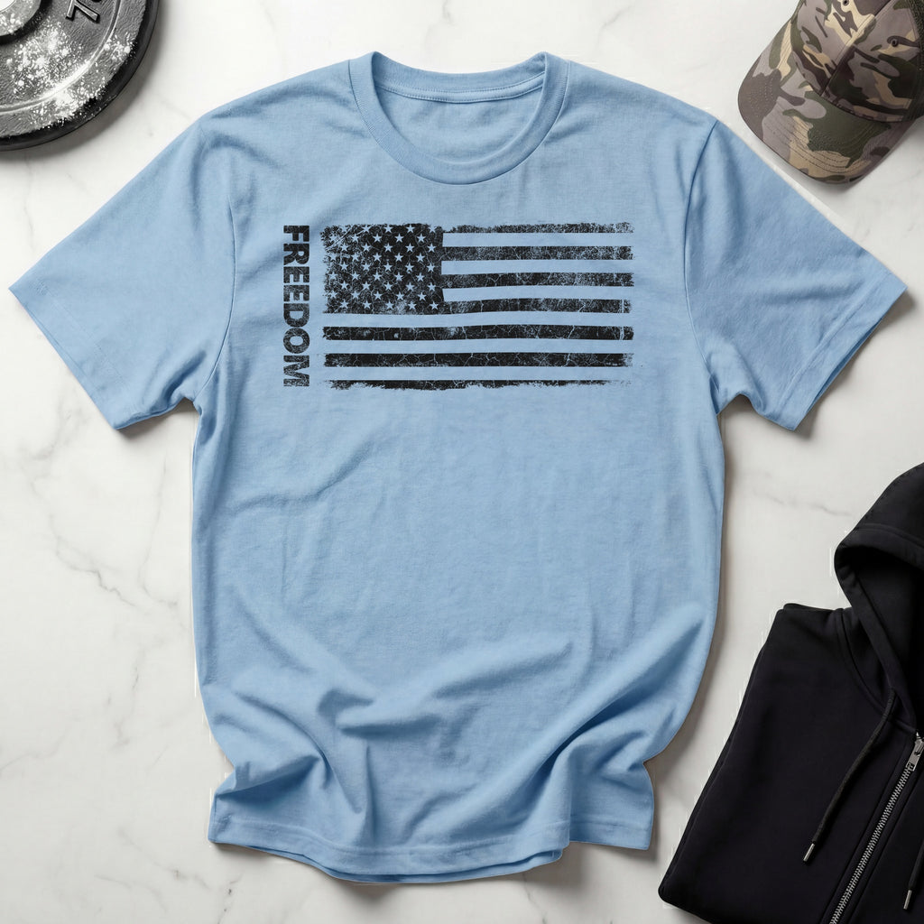 Flag Of Freedom Vintage Gym T-Shirt