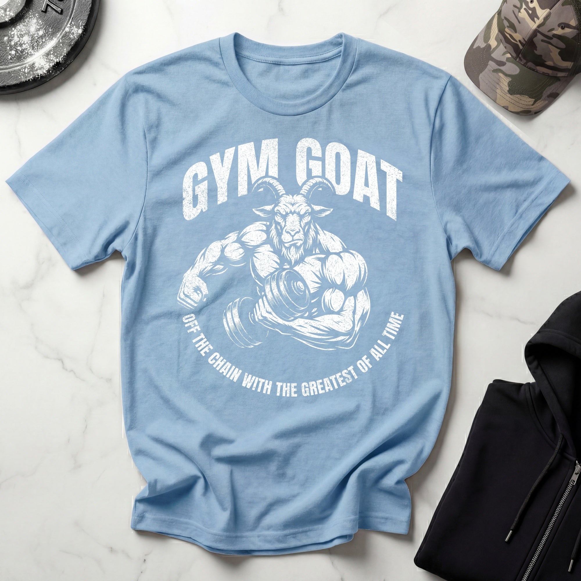 Gym GOAT Graphic Vintage Gym T-Shirt