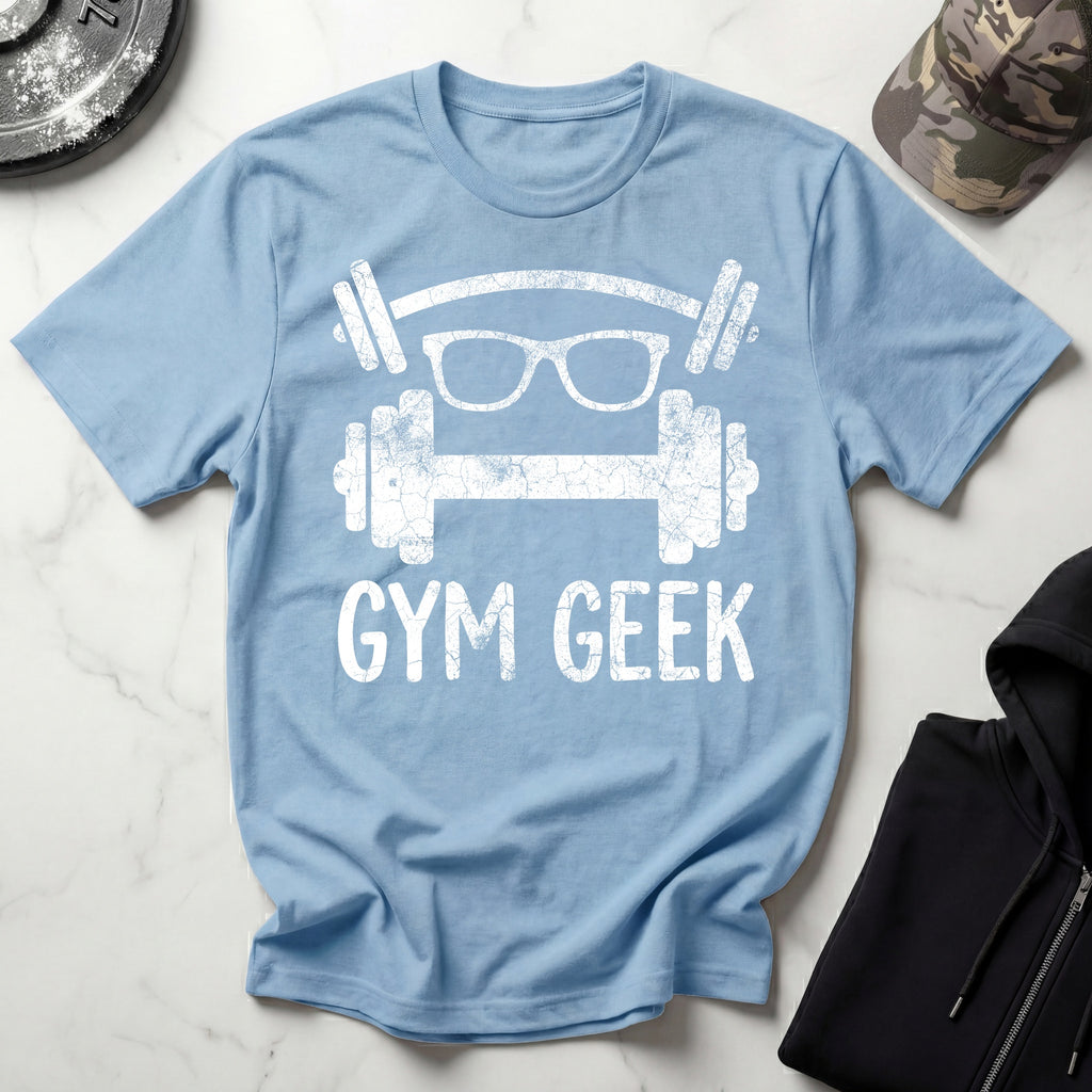 Gym Geek Bodybuilder Vintage Gym T-Shirt