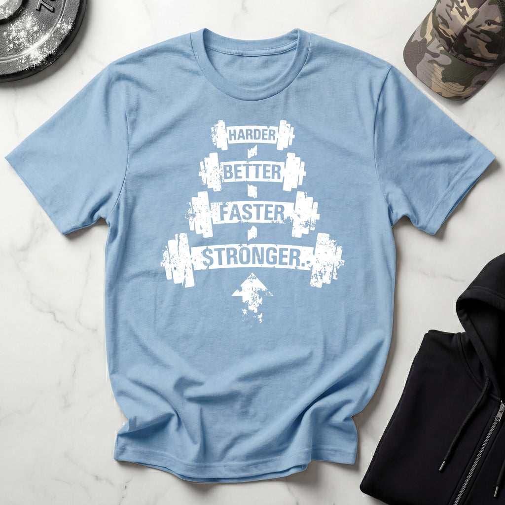 Better Faster Stronger Vintage Gym T-Shirt