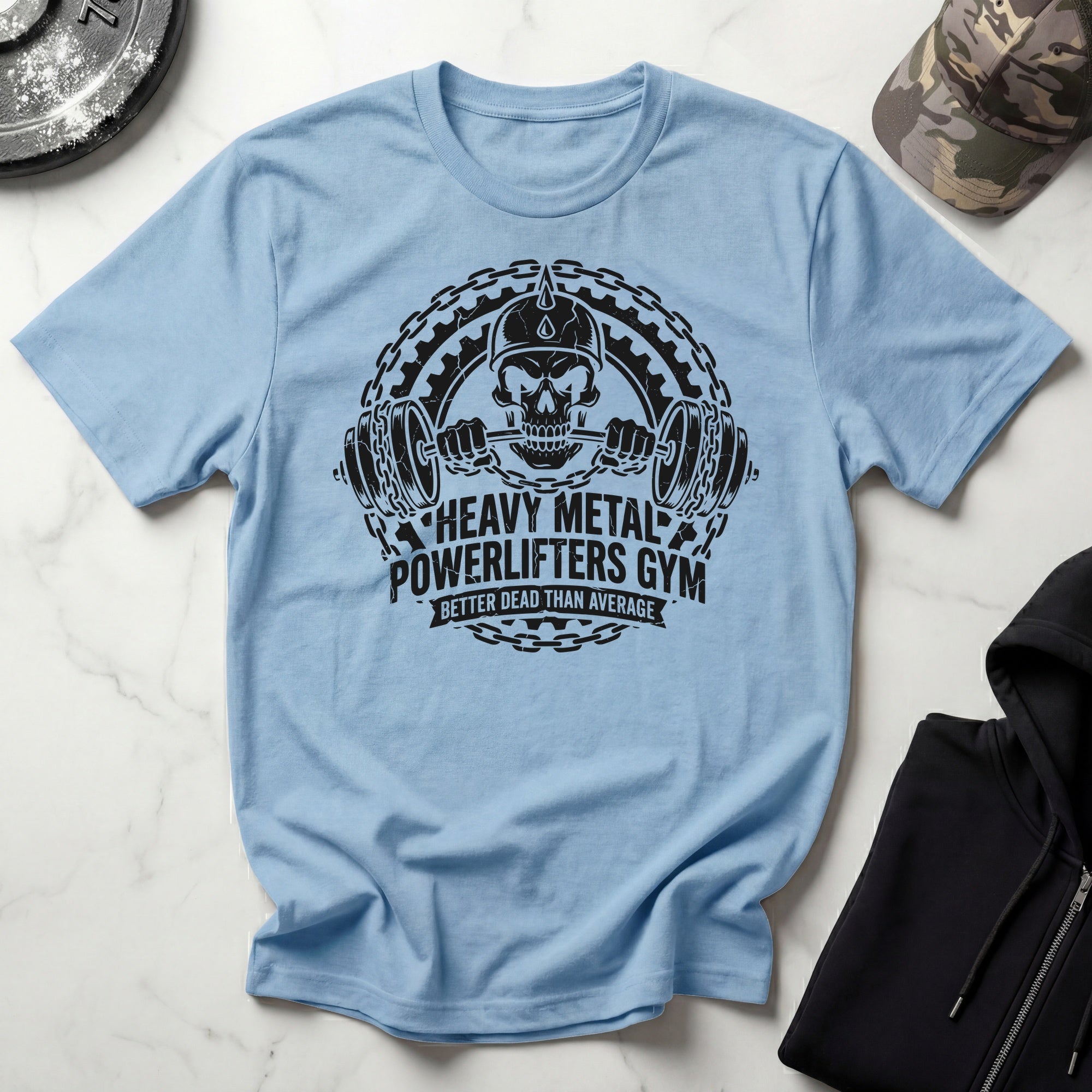 Heavy Metal Powerlifters Club Gym Tee