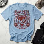 Heavy Metal Powerlifters Club Rust Graphic Gym Tee